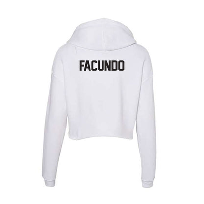 Oklahoma State - NCAA Wrestling : Alex Facundo - Women's Crop Fleece Hoodie-1