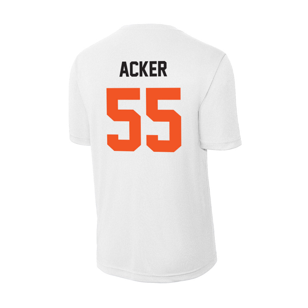 Oklahoma State - NCAA Women's Basketball : Faith Acker - Activewear T-Shirt-1