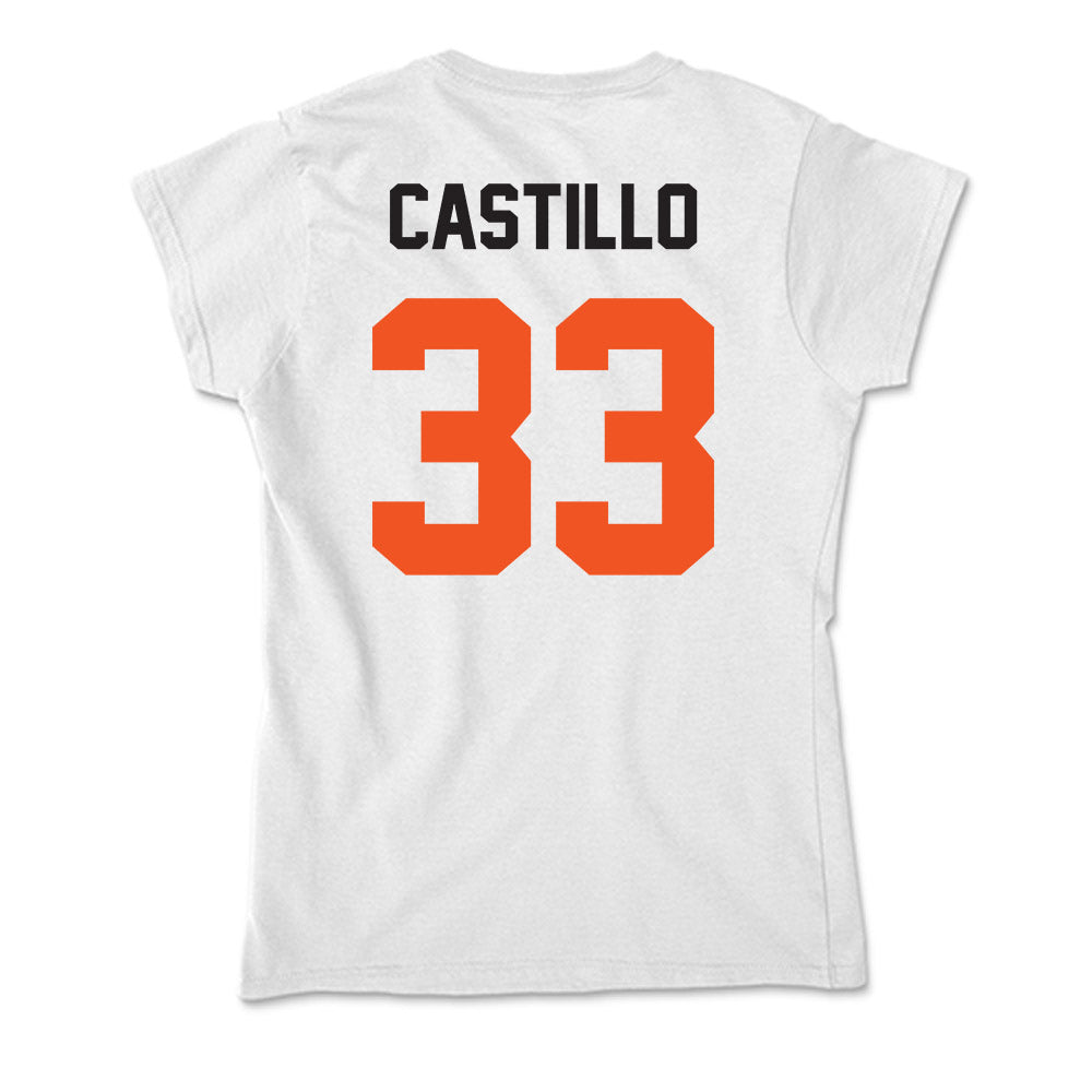 Oklahoma State - NCAA Softball : Gabby Castillo - Soft Style Women’s T-Shirt-1