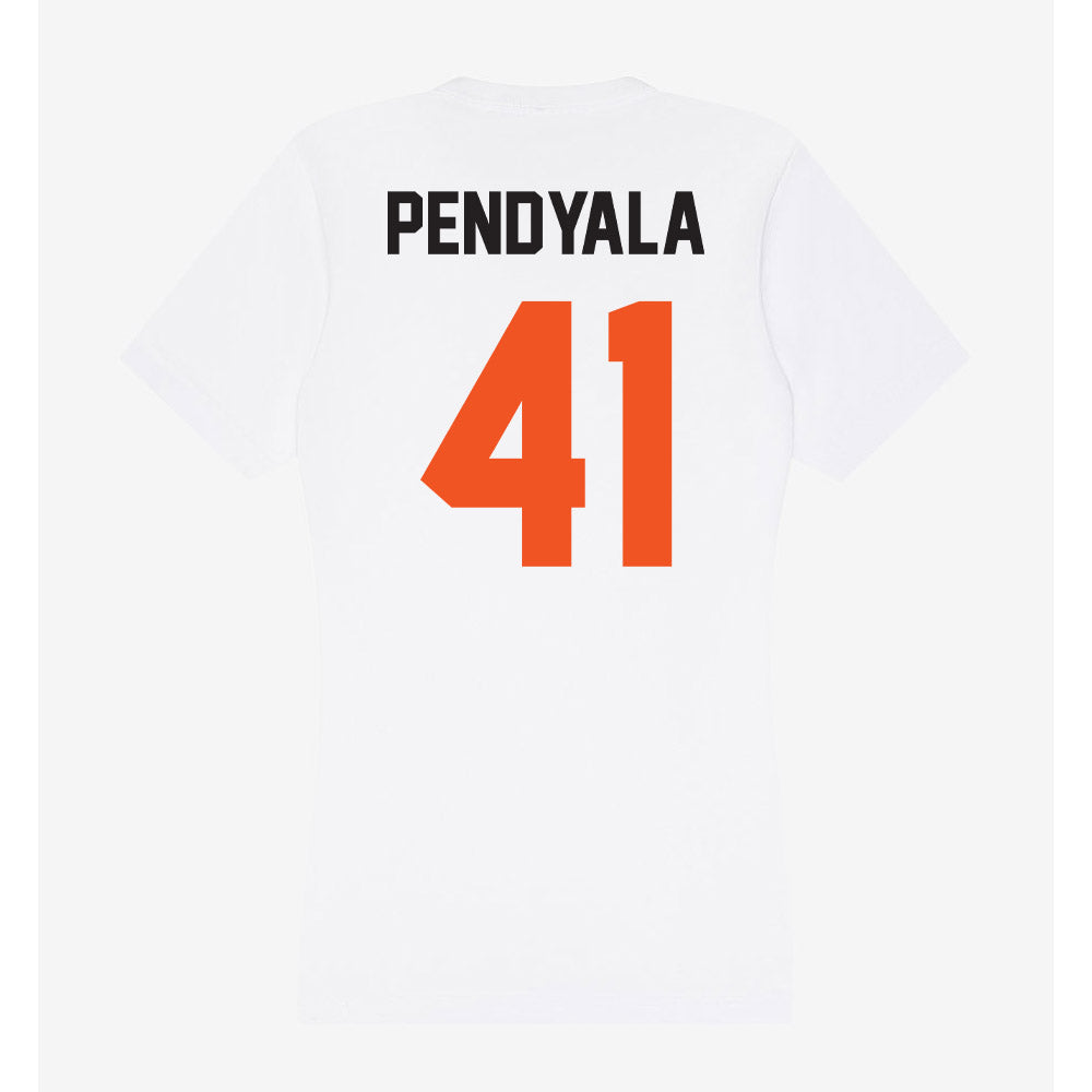 Oklahoma State - NCAA Football : Gabe Pendyala - Women's V-Neck T-Shirt-1