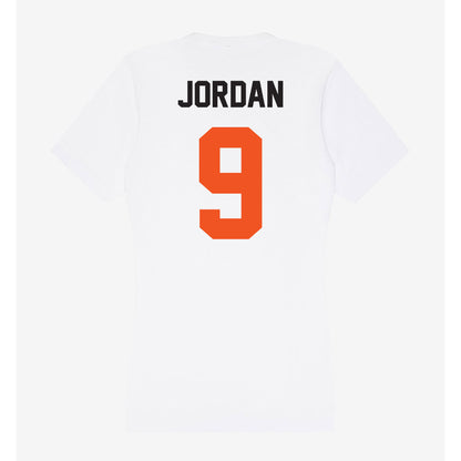 Oklahoma State - NCAA Football : Grant Jordan - Women's V-Neck T-Shirt-1