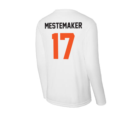 Oklahoma State - NCAA Football : Drew Mestemaker - Activewear Long Sleeve T-Shirt-1