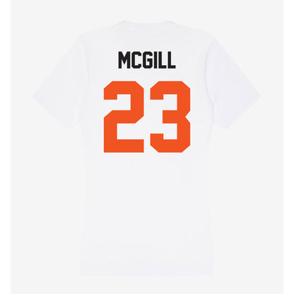 Oklahoma State - NCAA Women's Basketball : Liv McGill - Classic Shersey Women's V-Neck T-Shirt-1