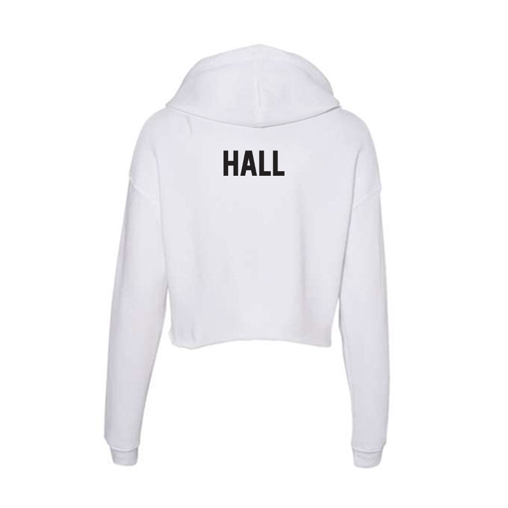 Oklahoma State - NCAA Equestrian : Colvin Hall - Women's Crop Fleece Hoodie-1