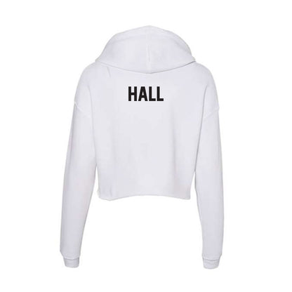 Oklahoma State - NCAA Equestrian : Colvin Hall - Women's Crop Fleece Hoodie-1