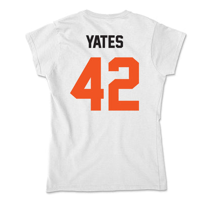 Oklahoma State - NCAA Football : Caden Yates - Soft Style Women’s T-Shirt-1
