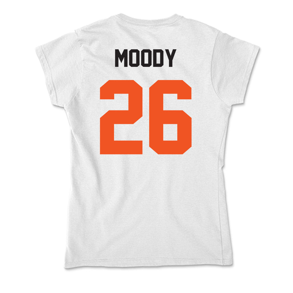 Oklahoma State - NCAA Football : Dennis Moody - Soft Style Women’s T-Shirt-1