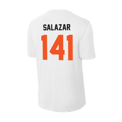 Oklahoma State - NCAA Wrestling : Ramon Salazar - Activewear T-Shirt-1