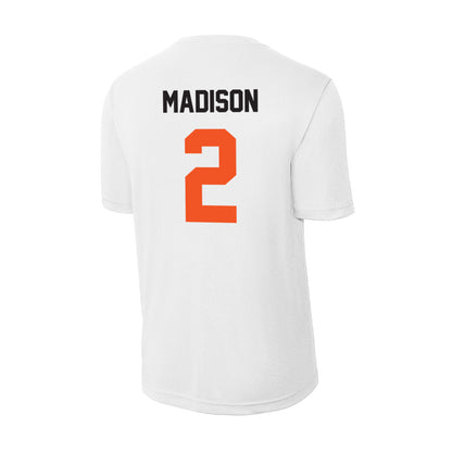 Oklahoma State - NCAA Women's Soccer : Victoria Madison - Classic Shersey Activewear T-Shirt-1