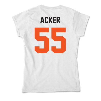 Oklahoma State - NCAA Women's Basketball : Faith Acker - Soft Style Women’s T-Shirt-1