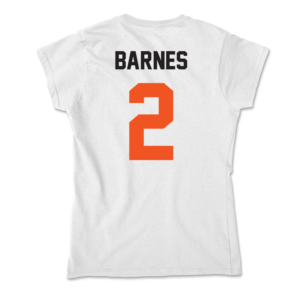 Oklahoma State - NCAA Football : Chris Barnes - Soft Style Women’s T-Shirt-1