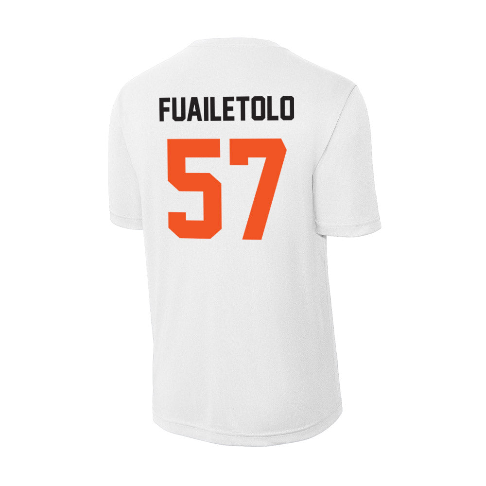 Oklahoma State - NCAA Football : Simona Fuailetolo - Activewear T-Shirt-1
