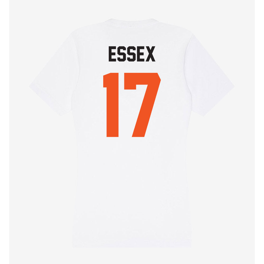 Oklahoma State - NCAA Baseball : Ezra Essex - Women's V-Neck T-Shirt-1