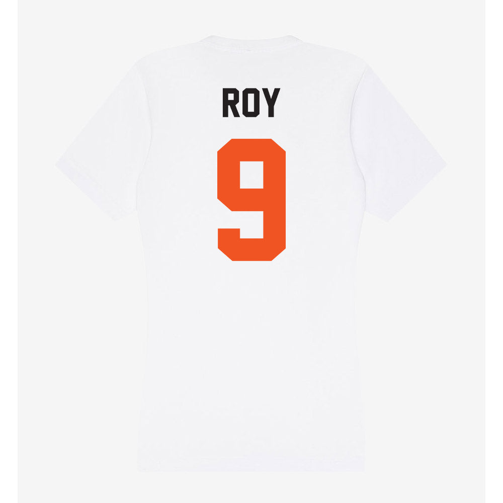 Oklahoma State - NCAA Men's Basketball : Anthony Roy - Women's V-Neck T-Shirt-1