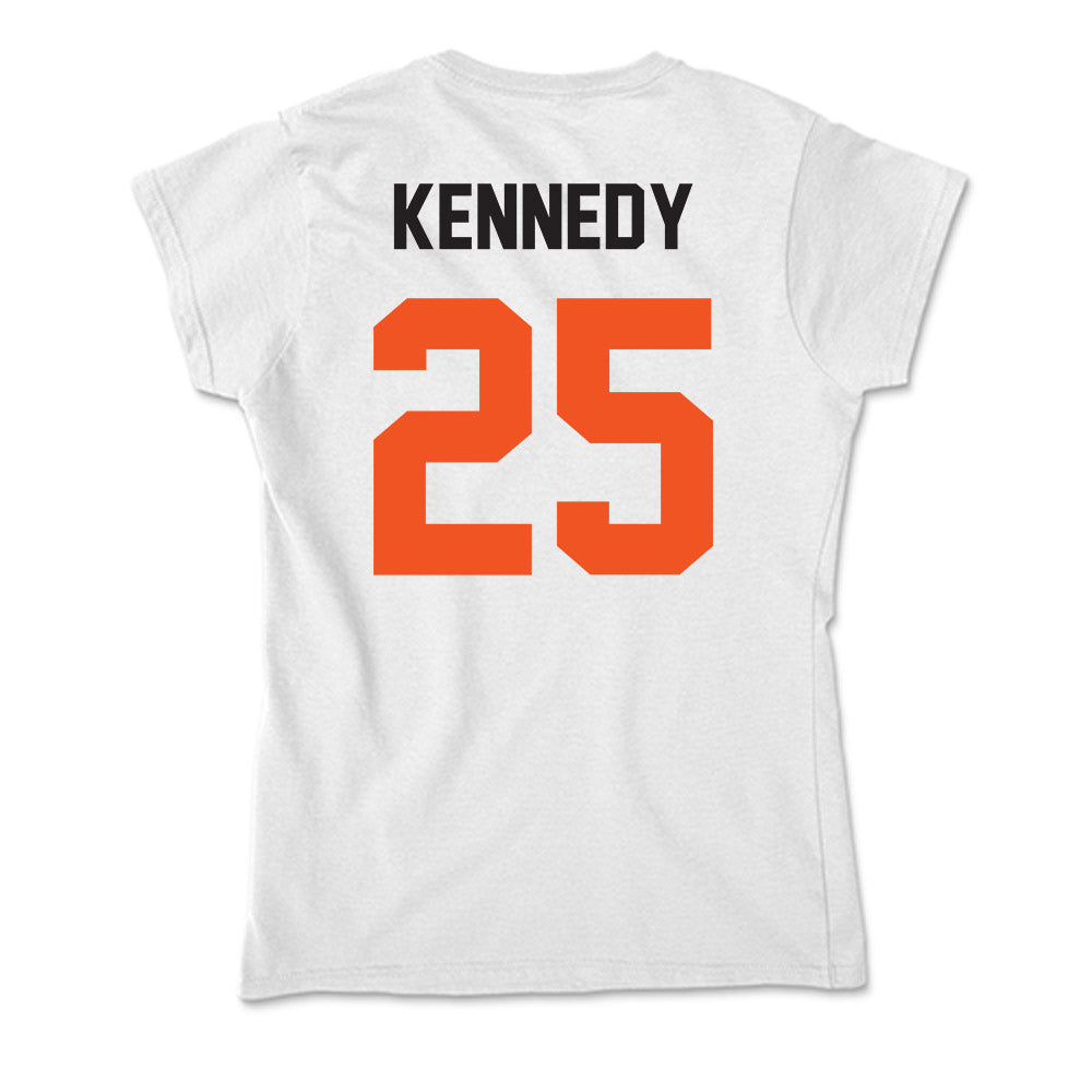 Oklahoma State - NCAA Baseball : Ty Kennedy - Soft Style Women’s T-Shirt-1