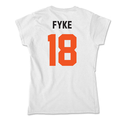 Oklahoma State - NCAA Baseball : Kai Fyke - Soft Style Women’s T-Shirt-1