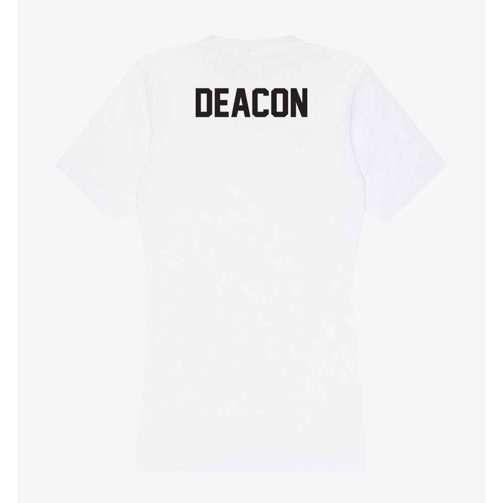 Oklahoma State - NCAA Men's Track & Field : Jacob Deacon - Women's V-Neck T-Shirt-1