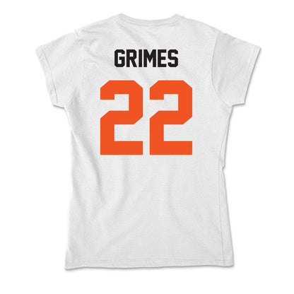 Oklahoma State - NCAA Women's Soccer : Tyller Grimes - Soft Style Women’s T-Shirt-1