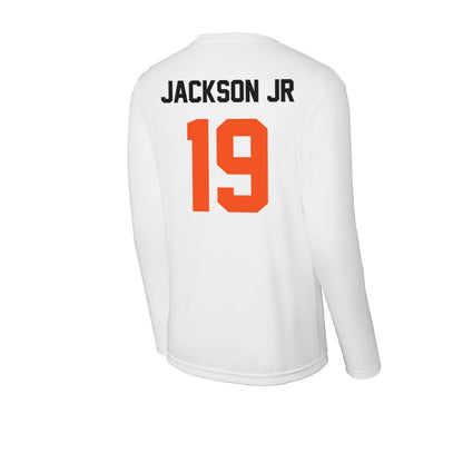 Oklahoma State - NCAA Football : DJ Jackson Jr - Activewear Long Sleeve T-Shirt-1
