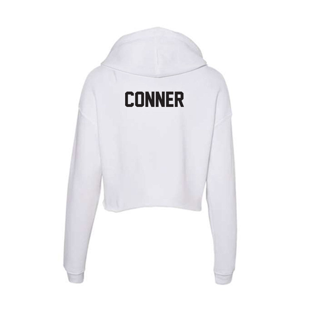 Oklahoma State - NCAA Equestrian : Maggie Conner - Women's Crop Fleece Hoodie-1