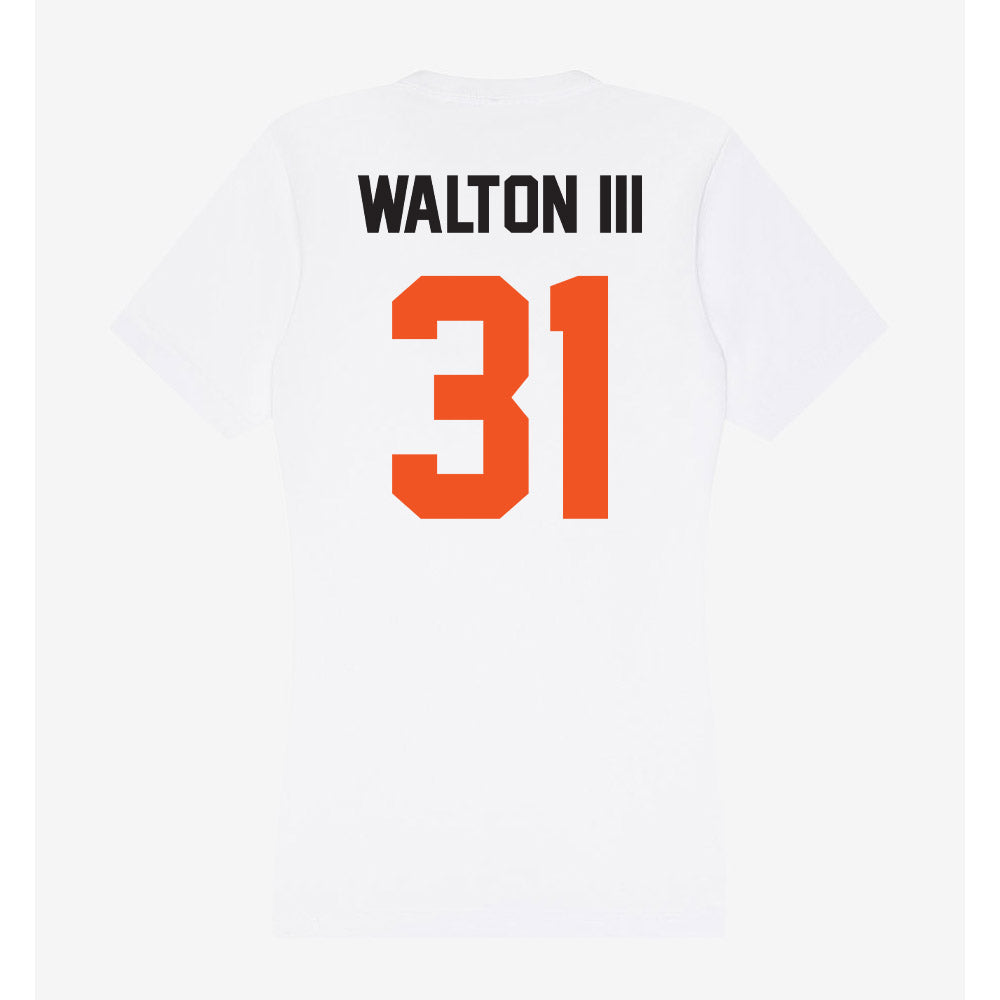 Oklahoma State - NCAA Football : Billy Walton III - Classic Shersey Women's V-Neck T-Shirt-1