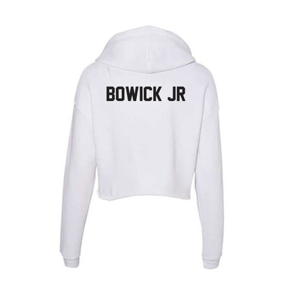 Oklahoma State - NCAA Football : Justin Bowick Jr - Classic Shersey Women's Crop Fleece Hooded Sweatshirt-1