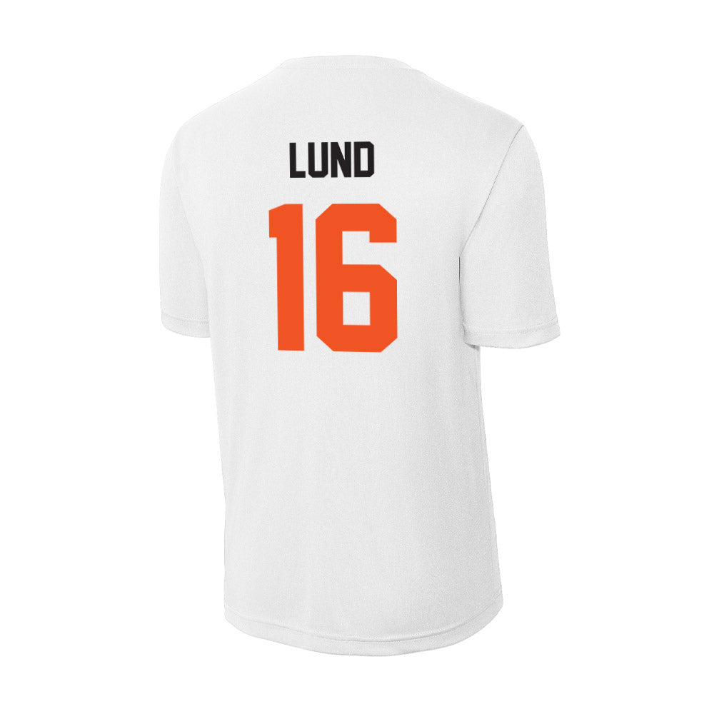 Oklahoma State - NCAA Baseball : Ethan Lund - Activewear T-Shirt-1