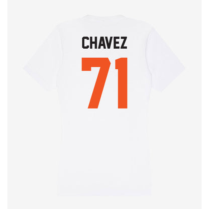 Oklahoma State - NCAA Football : Miguel Chavez - Women's V-Neck T-Shirt-1