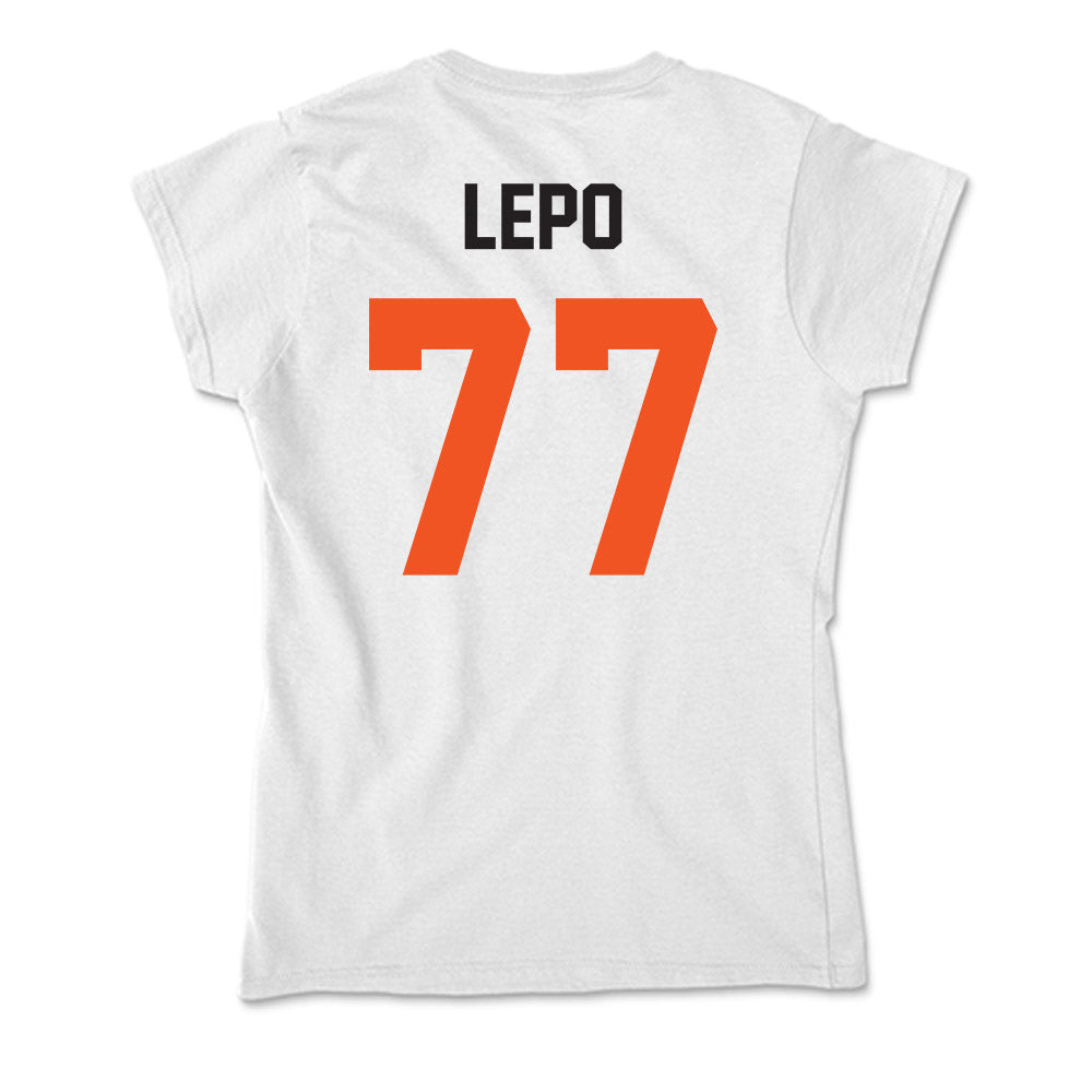 Oklahoma State - NCAA Football : Ashton Lepo - Soft Style Women’s T-Shirt-1
