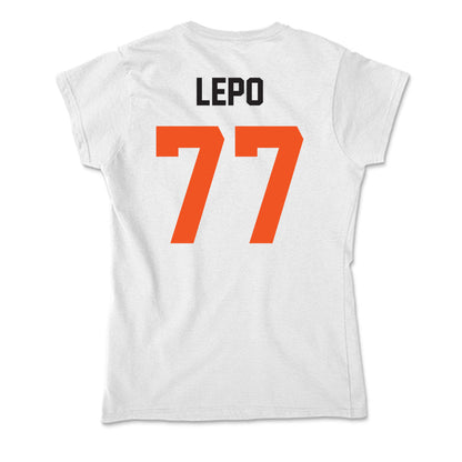 Oklahoma State - NCAA Football : Ashton Lepo - Soft Style Women’s T-Shirt-1