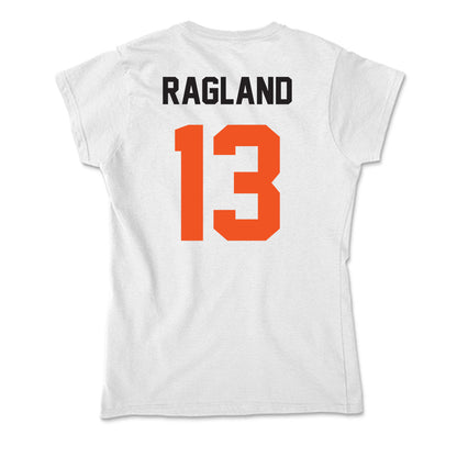 Oklahoma State - NCAA Men's Basketball : Mekhi Ragland - Soft Style Women’s T-Shirt-1