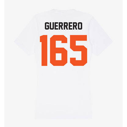 Oklahoma State - NCAA Wrestling : Ishmael Guerrero - Women's V-Neck T-Shirt-1