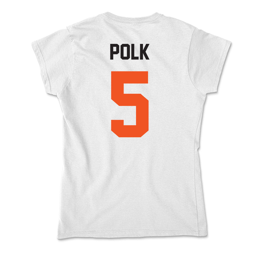 Oklahoma State - NCAA Football : Israel Polk - Soft Style Women’s T-Shirt-1