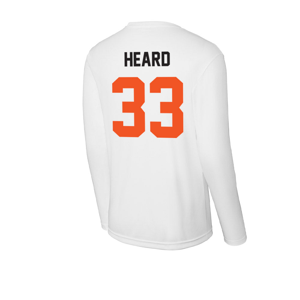 Oklahoma State - NCAA Women's Basketball : Tyla Heard - Activewear Long Sleeve T-Shirt-1