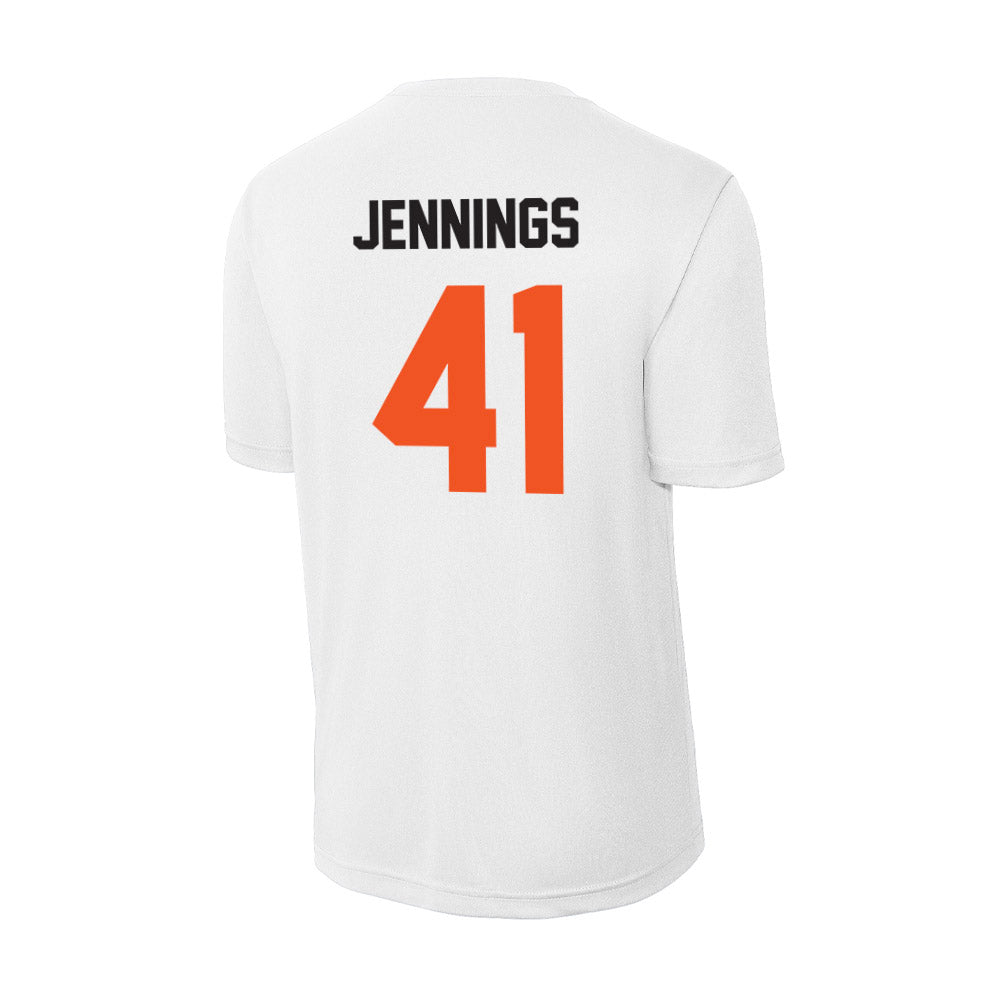 Oklahoma State - NCAA Baseball : Parker Jennings - Activewear T-Shirt-1