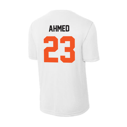 Oklahoma State - NCAA Men's Basketball : Benjamin Ahmed - Activewear T-Shirt-1