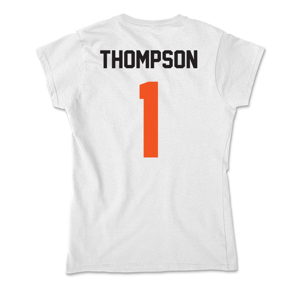 Oklahoma State - NCAA Baseball : Brock Thompson - Soft Style Women’s T-Shirt-1