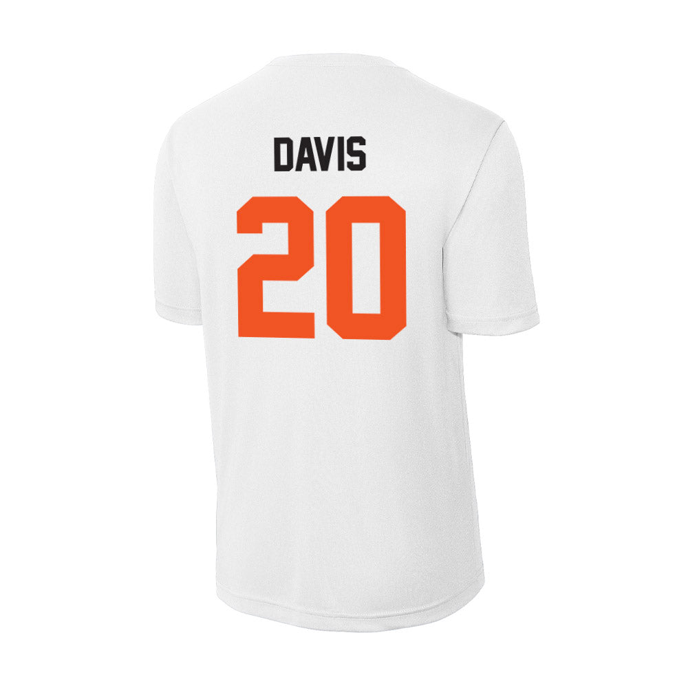 Oklahoma State - NCAA Football : Taurean Davis - Activewear T-Shirt-1