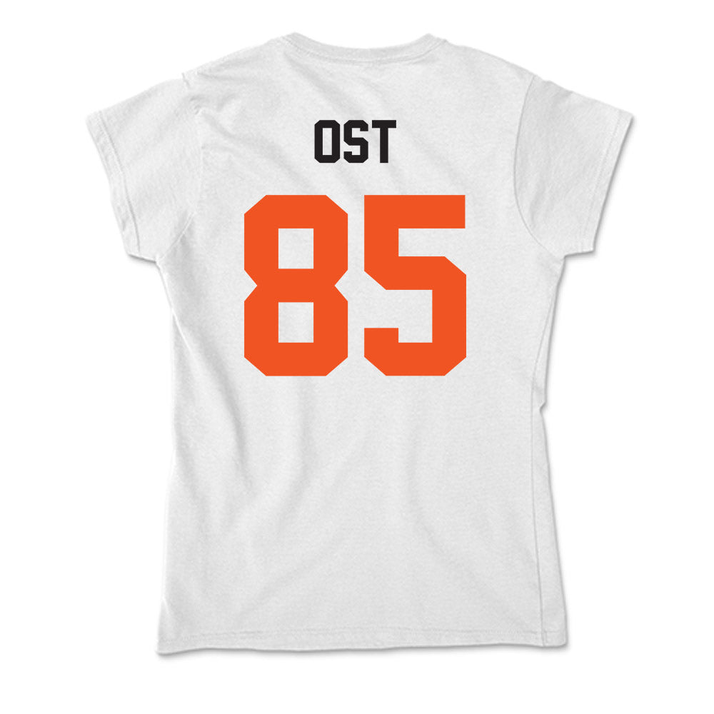 Oklahoma State - NCAA Football : Nate Ost - Soft Style Women’s T-Shirt-1