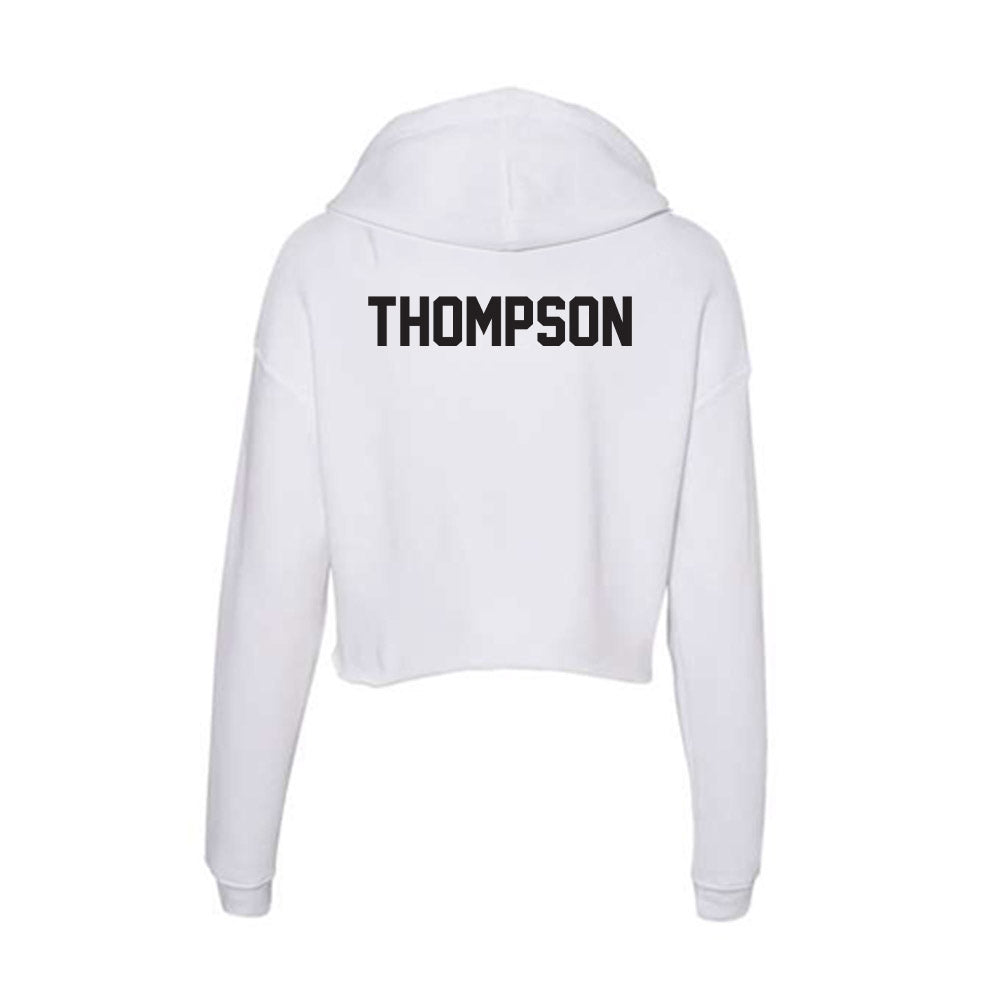 Oklahoma State - NCAA Cheerleading : Morgan Thompson - Women's Crop Fleece Hoodie-1