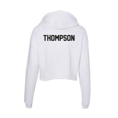Oklahoma State - NCAA Cheerleading : Morgan Thompson - Women's Crop Fleece Hoodie-1