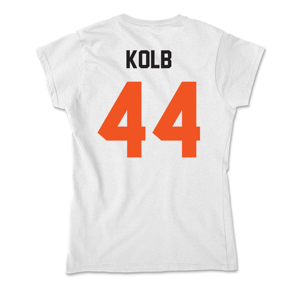 Oklahoma State - NCAA Football : Carson Kolb - Soft Style Women’s T-Shirt-1