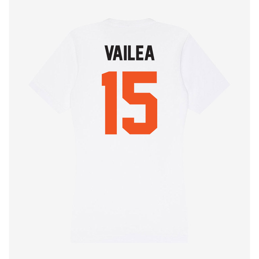Oklahoma State - NCAA Football : Fatafehi Vailea - Women's V-Neck T-Shirt-1