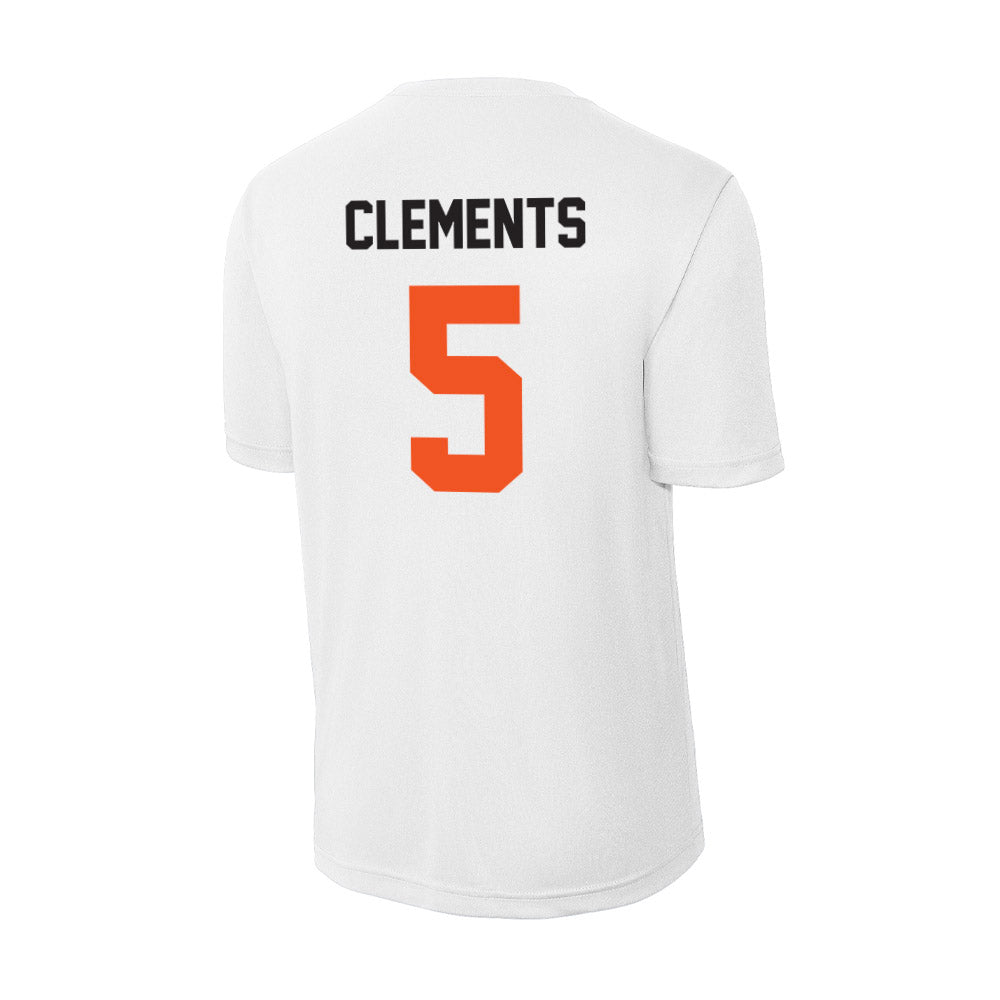 Oklahoma State - NCAA Football : Saadiq Clements - Activewear T-Shirt-1