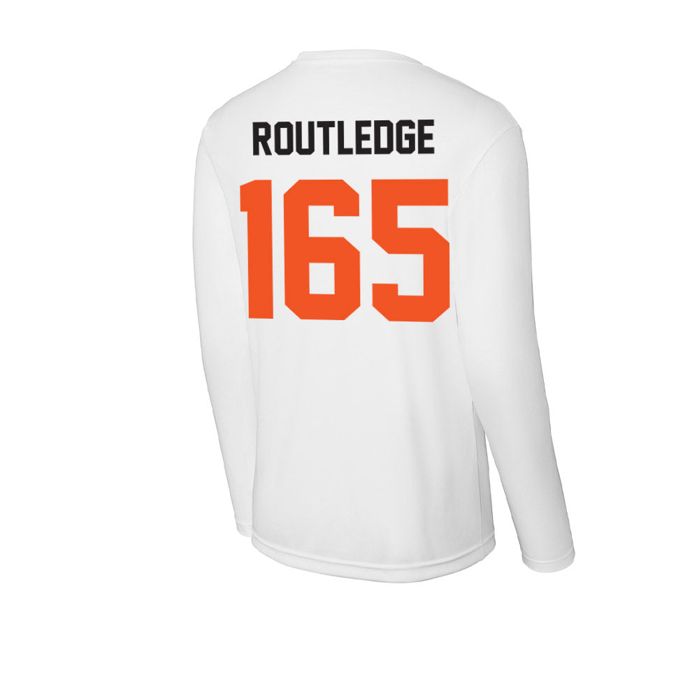 Oklahoma State - NCAA Wrestling : Kody Routledge - Activewear Long Sleeve T-Shirt-1
