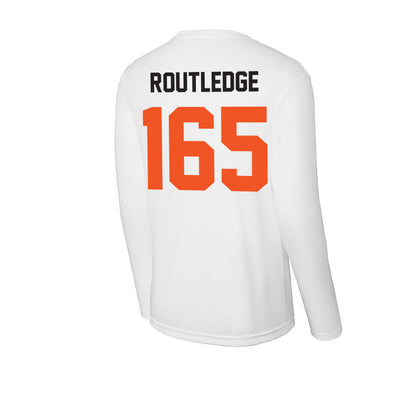 Oklahoma State - NCAA Wrestling : Kody Routledge - Activewear Long Sleeve T-Shirt-1