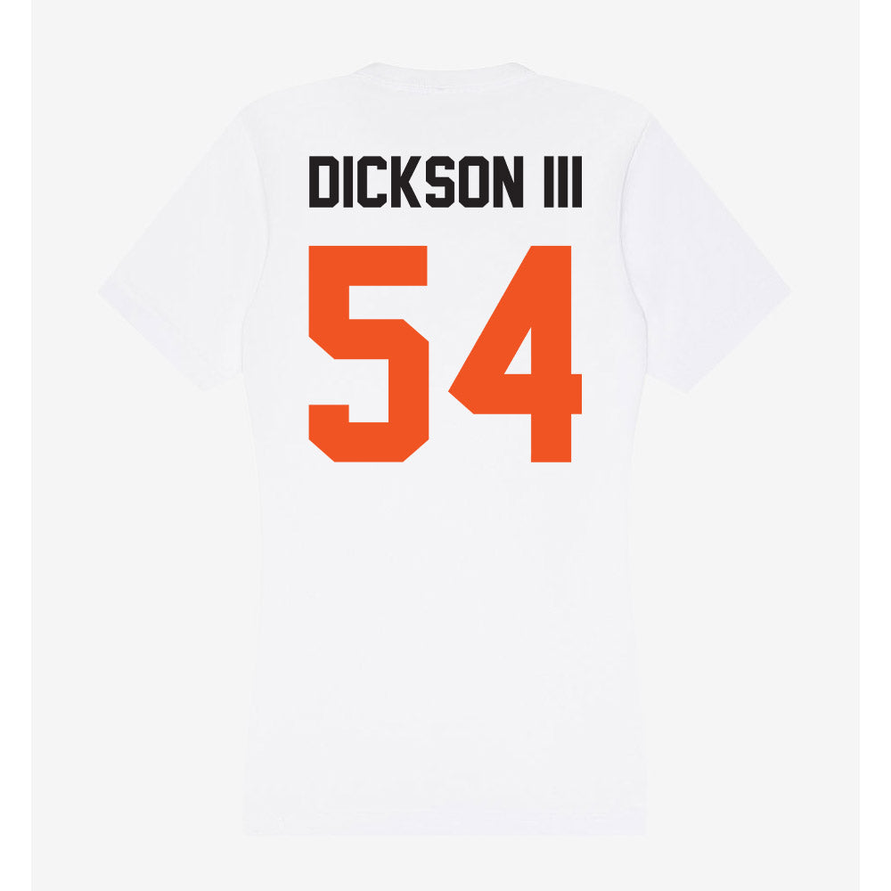 Oklahoma State - NCAA Football : Johnny Dickson III - Women's V-Neck T-Shirt-1