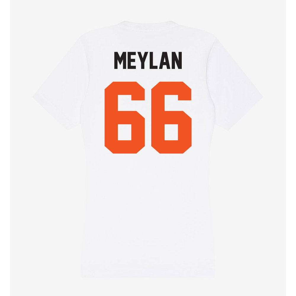 Oklahoma State - NCAA Softball : Ruby Meylan - Women's V-Neck T-Shirt-1