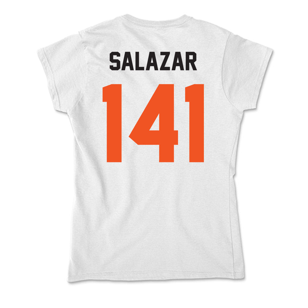 Oklahoma State - NCAA Wrestling : Ramon Salazar - Soft Style Women’s T-Shirt-1