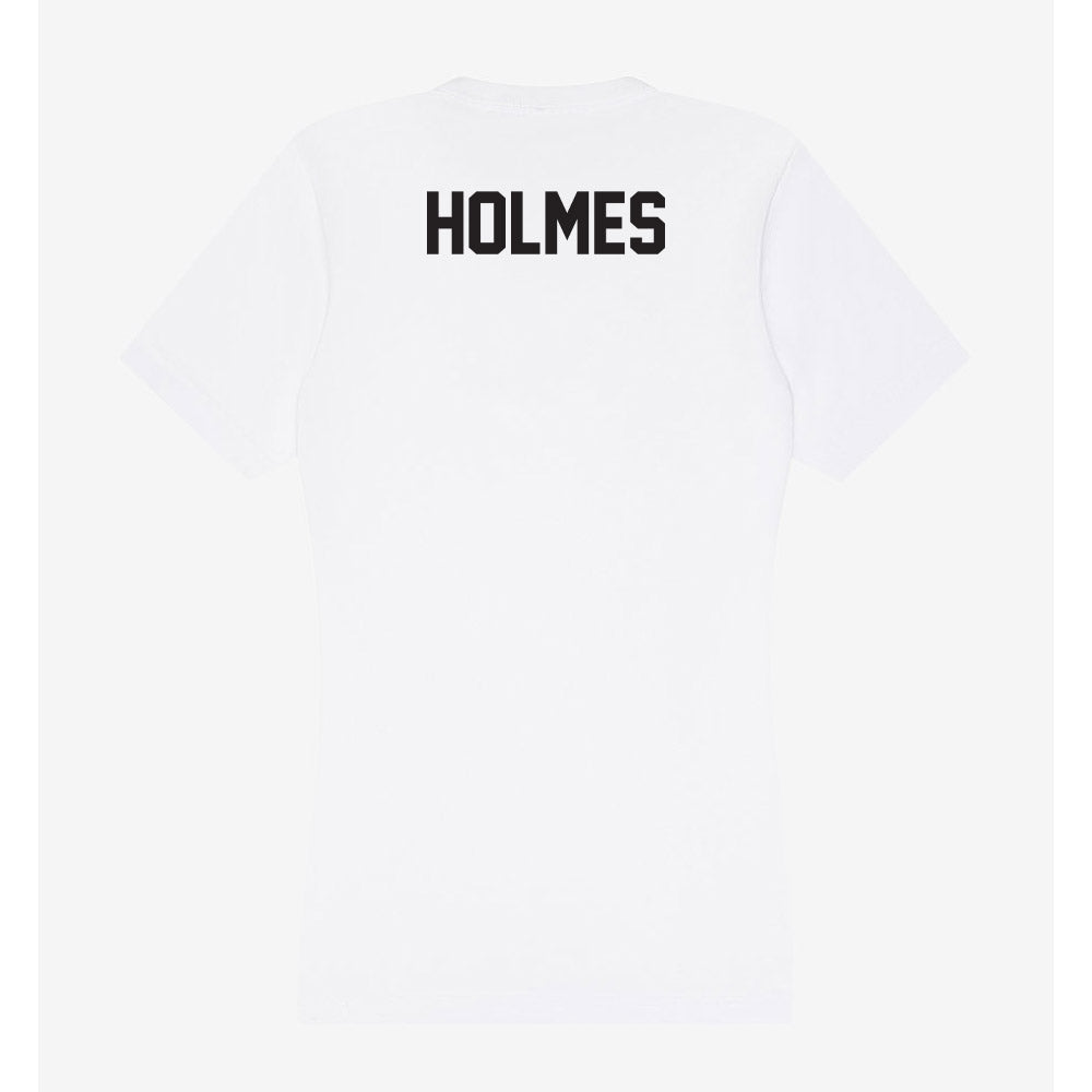 Oklahoma State - NCAA Football : Vincent Holmes - Women's V-Neck T-Shirt-1